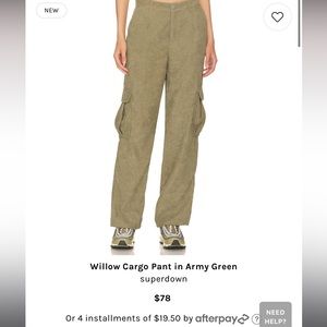 SUPERDOWN CORD PANTS